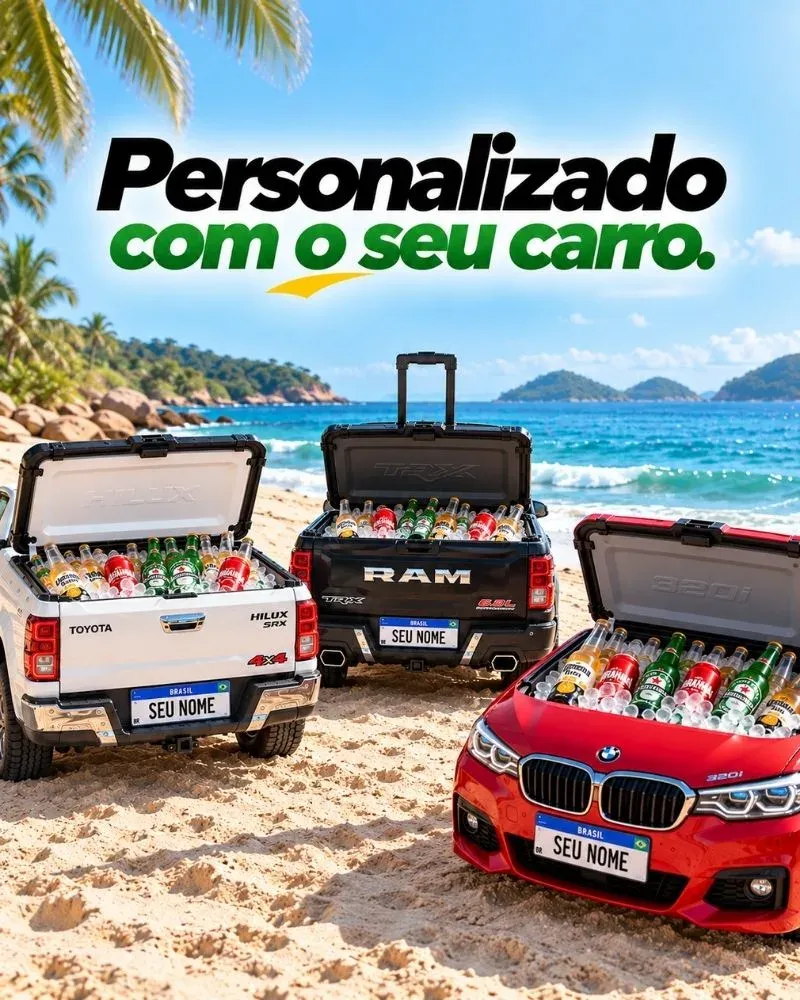 GelaCar – Cooler dos Apaixonados por Carros & Churrasco