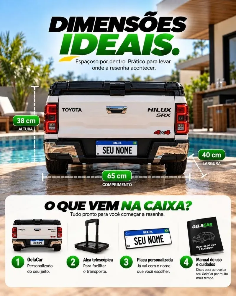 GelaCar – Cooler dos Apaixonados por Carros & Churrasco