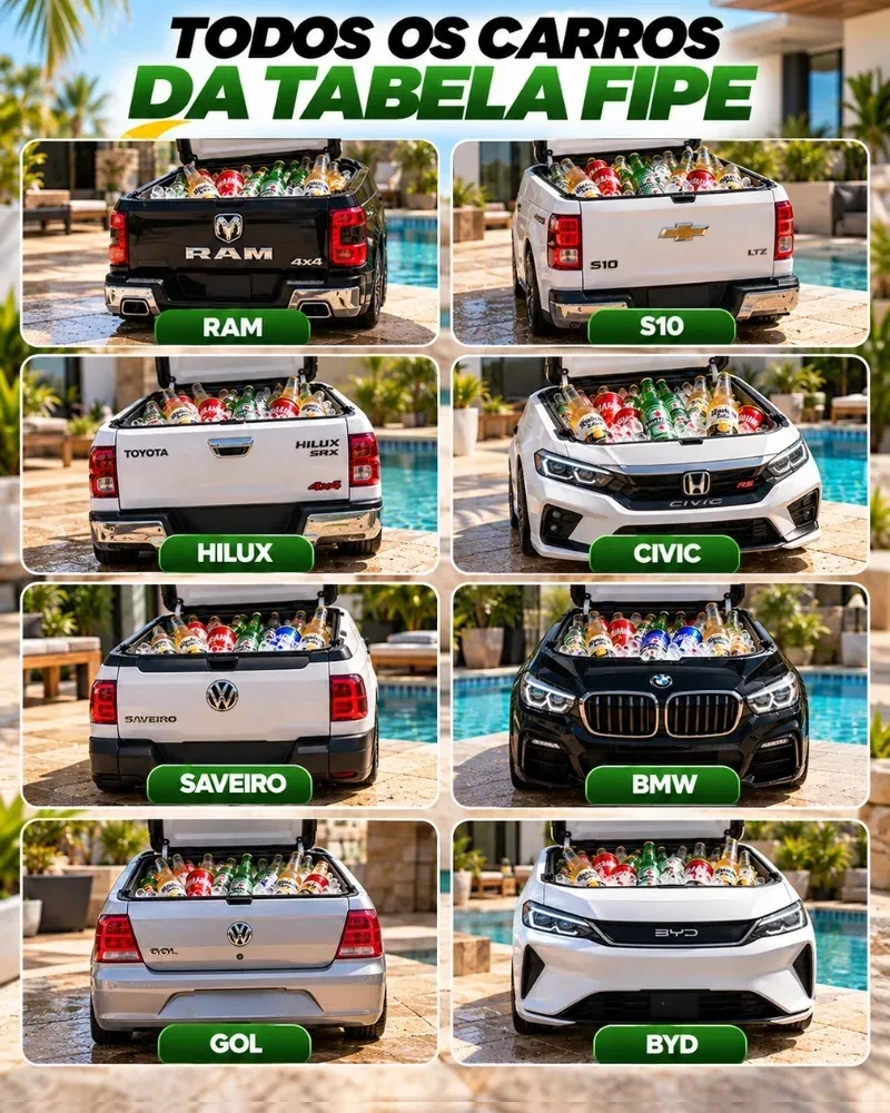 GelaCar – Cooler dos Apaixonados por Carros & Churrasco